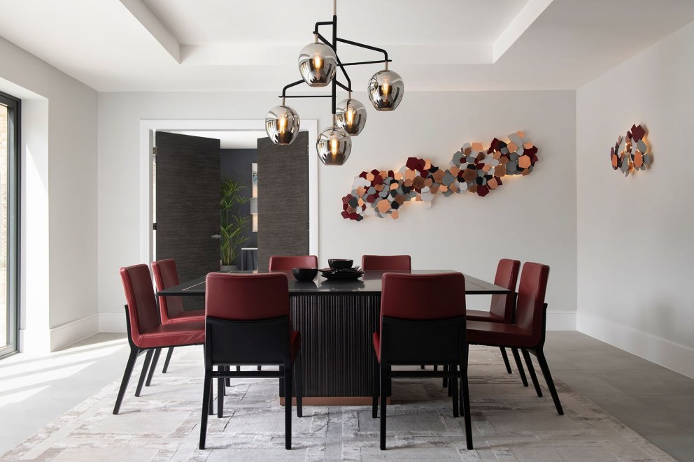New build Milton Keynes Mansion | Dining room  | Interior Designers